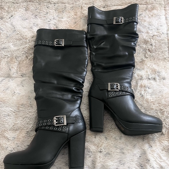 Milwaukee leather Shoes - Women’s knee high boots